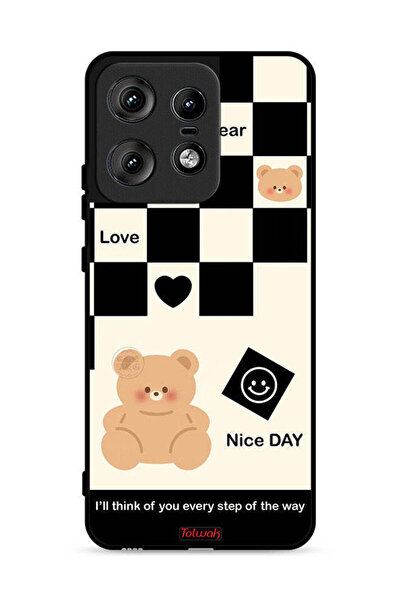 Tolwak غطاء حماية لهاتف موتورولا إيدج 50 برو 5G سأفكر فيك في كل خطوة على الطريق