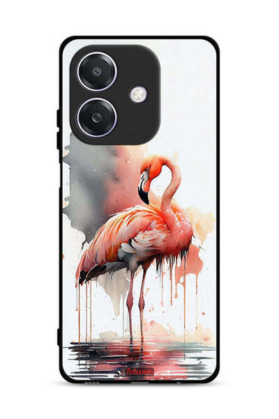 Tolwak Oppo A3x 5G Protective Case Cover Tropical Watercolor Art