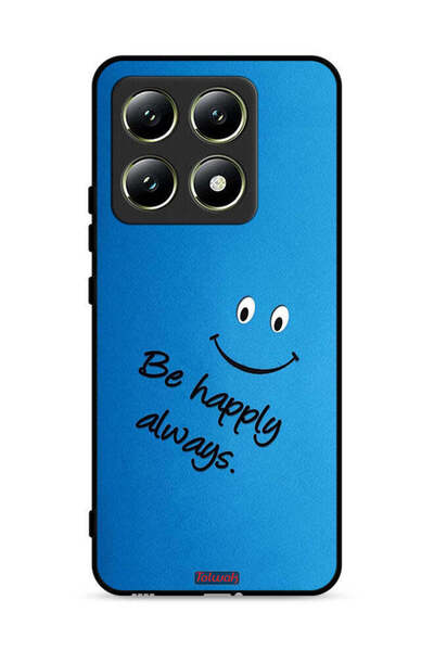 Tolwak غطاء حماية لهاتف Xiaomi 14T 5G كن سعيدًا دائمًا