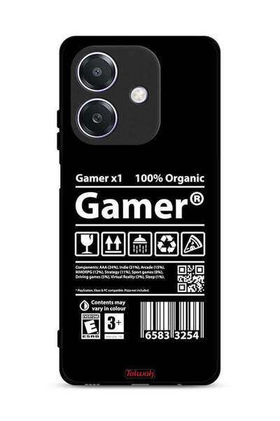 Tolwak غطاء حماية لهاتف Oppo A3x 5G، ملصق للاعب