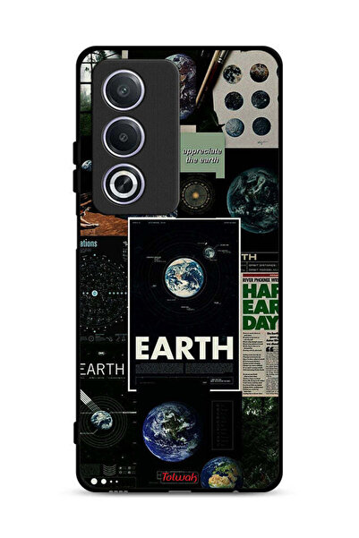 Tolwak غطاء حماية لهاتف Oppo A3 Pro 5G Earth