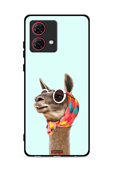 Tolwak غطاء حماية لهاتف موتورولا موتو جي 84 5 جي، لون جمل أنيق وجذاب