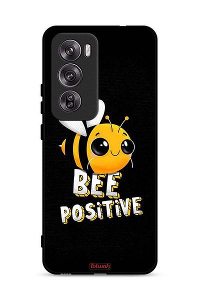 Tolwak غطاء حماية لهاتف Oppo Reno12 Pro 5G - Bee Positive