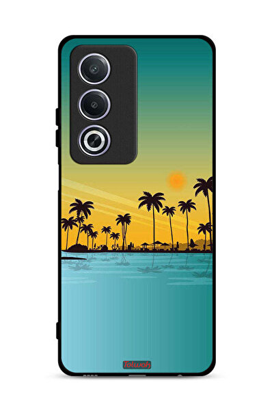 Tolwak غطاء حماية لهاتف Oppo A3 Pro 5G، منظر طبيعي، فن تجريدي