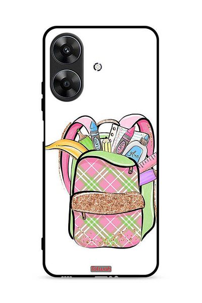 Tolwak Realme Note 60 4G Protective Case Cover Unicorn Girl Bag