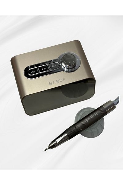 BABUF Pilă de unghii electrică Aero fără perii - 50.000 RPM