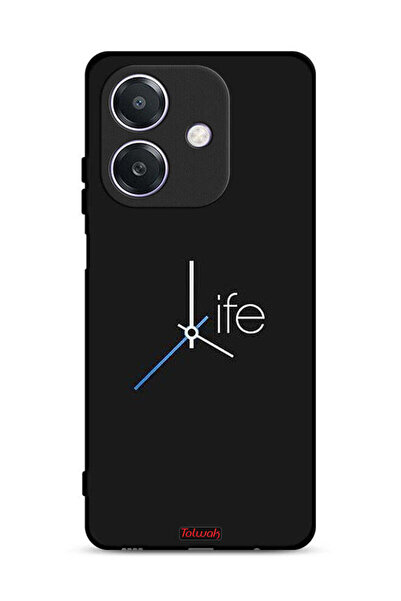 Tolwak Oppo A3x 5G Protective Case Cover Life Clock