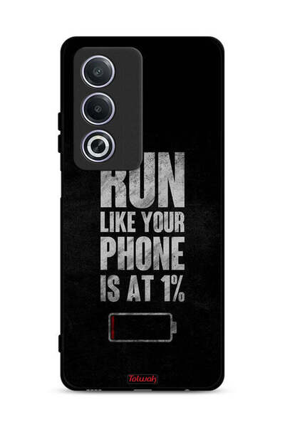 Tolwak غطاء حماية لهاتف Oppo A3 Pro 5G، اركض كما لو أن هاتفك يعمل بنسبة 1%