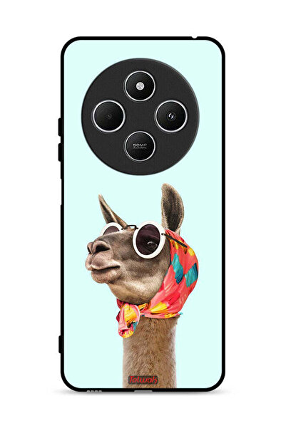 Tolwak غطاء حماية لهاتف شاومي ريدمي 14 سي 4G بتصميم جمل أنيق ولطيف