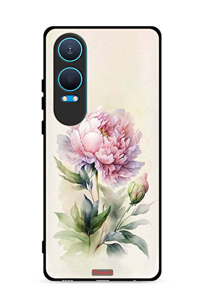 Tolwak OnePlus Nord CE4 Lite 5G Protective Case Cover Watercolor Rose Paint Art