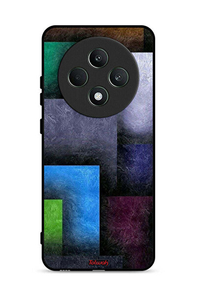 Tolwak غطاء حماية بنمط لهاتف Oppo Reno12 F 5G