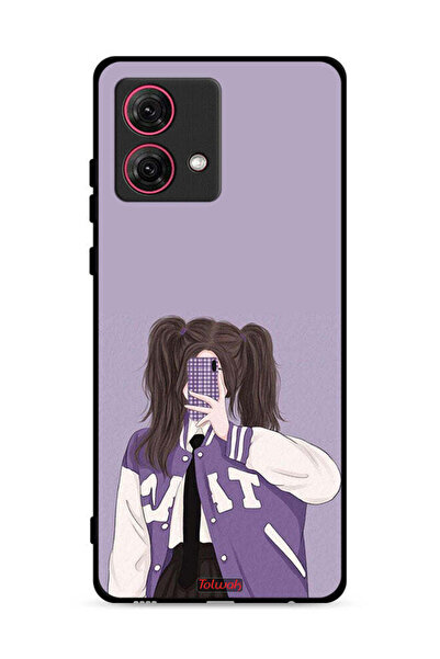 Tolwak غطاء حماية لهاتف موتورولا موتو جي 84 5 جي لالتقاط صور سيلفي