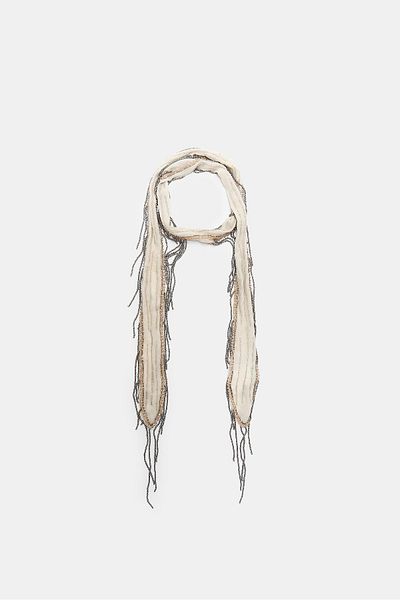 Stradivarius Beaded scarf