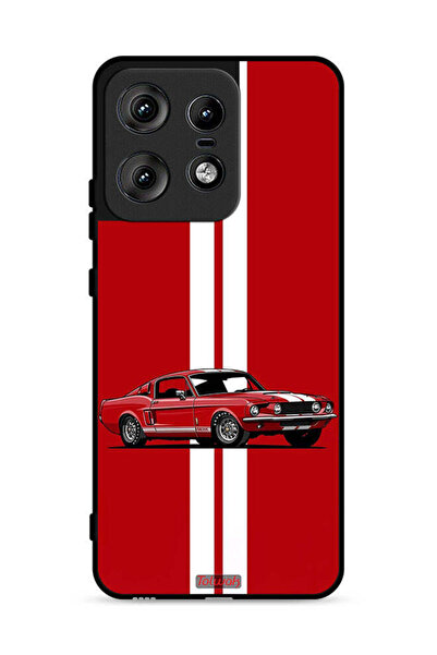 Tolwak غطاء حماية لهاتف موتورولا إيدج 50 برو 5G، سيارة كلاسيكية، فن تجريدي