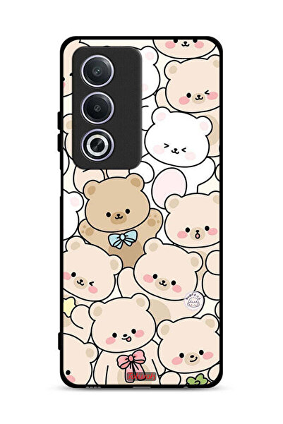 Tolwak غطاء حماية لهاتف Oppo A3 Pro 5G بنقشة الدببة