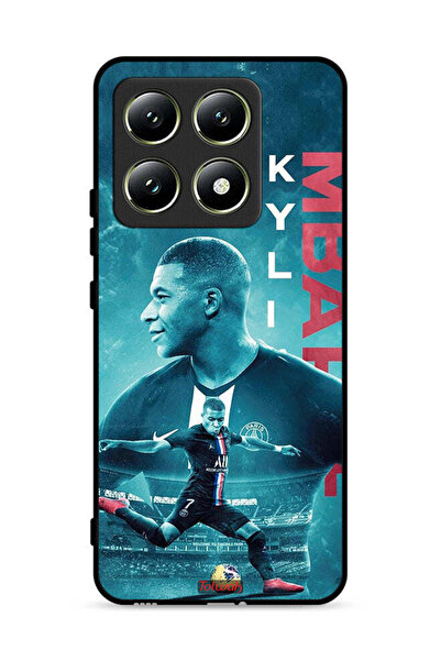 Tolwak غطاء حماية لهاتف Xiaomi 14T 5G بملصق Mbappe