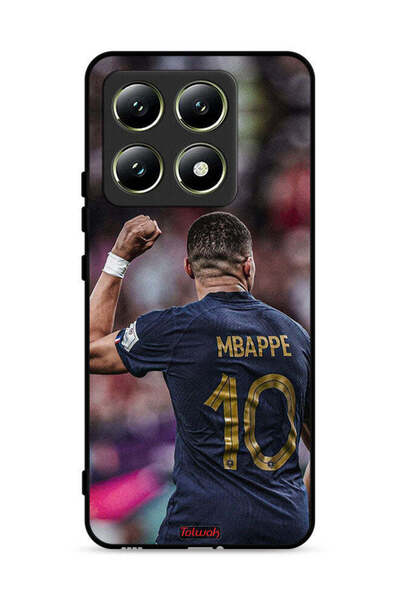 Tolwak غطاء حماية لهاتف Xiaomi 14T 5G بتصميم Mbappe 10