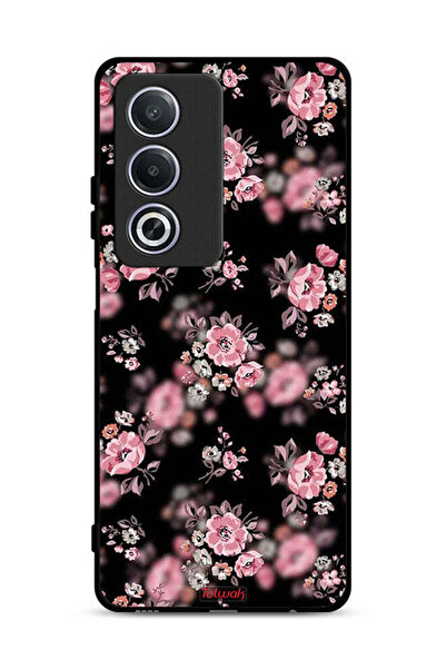 Tolwak غطاء حماية لهاتف Oppo A3 Pro 5G بنقشة زهور بورتريه