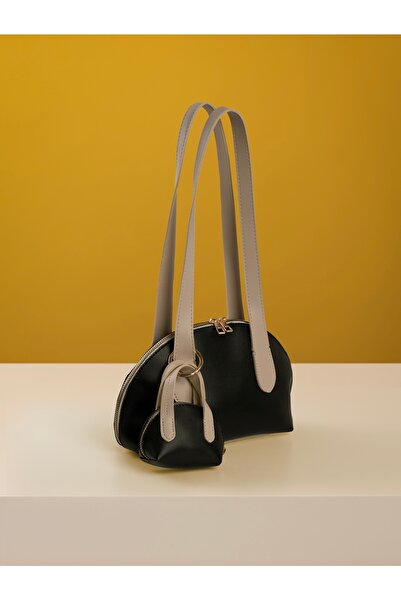 MYSTOBAG TOKYO Mini Çantalı Charm Detaylı Uzun Saplı Kadın El ve Kol Çantası