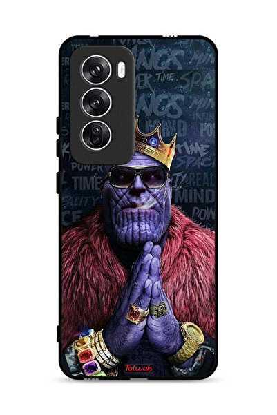 Tolwak Oppo Reno12 5G Protective Case Cover Thanos Power