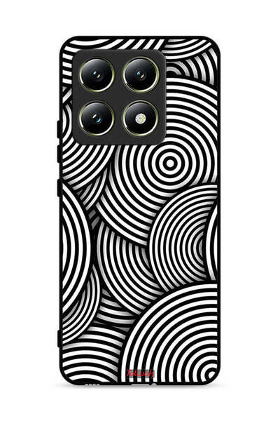 Tolwak غطاء حماية لهاتف شاومي 14T 5G بنمط دوائر وهمية