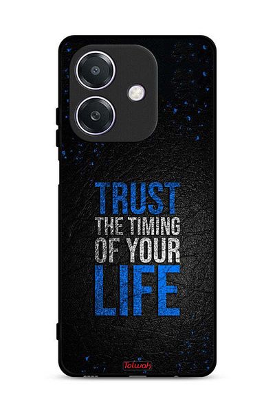 Tolwak Oppo A3 5G Protective Case Cover Trust The Timing Of Your Life