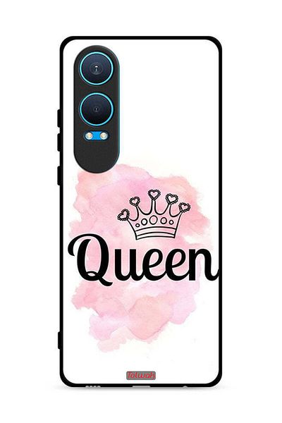 Tolwak غطاء حماية لهاتف OnePlus Nord CE4 Lite 5G بنقشة Queen Art