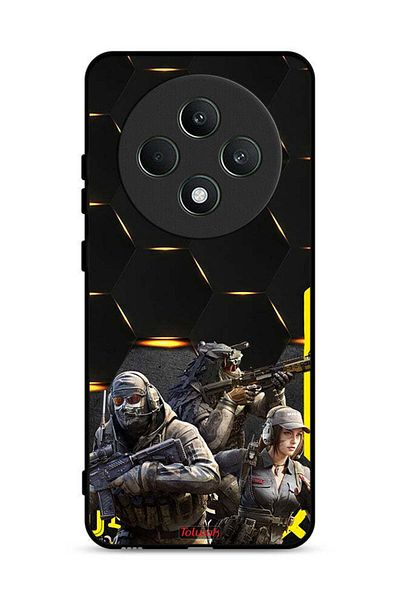 Tolwak غطاء حماية لهاتف Oppo Reno12 F 5G بخلفية Cyberpunk