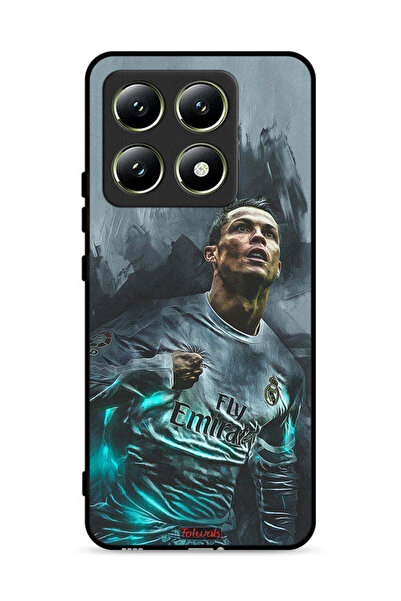 Tolwak غطاء حماية لهاتف شاومي 14T 5G برسومات كريستيانو رونالدو