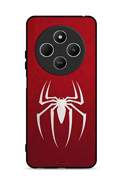 Tolwak غطاء حماية لجهاز شاومي ريدمي 14R 5G، أيقونة العنكبوت