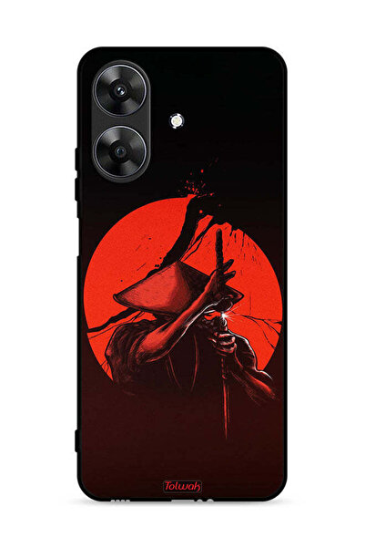 Tolwak غطاء حماية لهاتف Realme Note 60 4G بتصميم محارب السيف