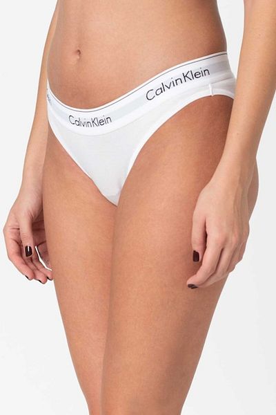 Calvin Klein , Briefs in Cotton and Modal Blend, Optic White/Black, XL