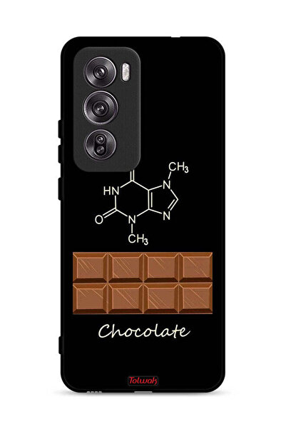 Tolwak غطاء حماية لهاتف Oppo Reno12 Pro 5G - لون شوكولاتة