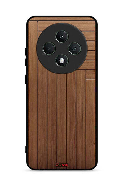 Tolwak غطاء حماية لهاتف Oppo Reno12 F 5G بنمط باب