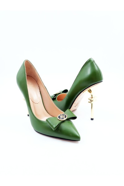 Tenau Women's Genuine Leather Heeled Shoes