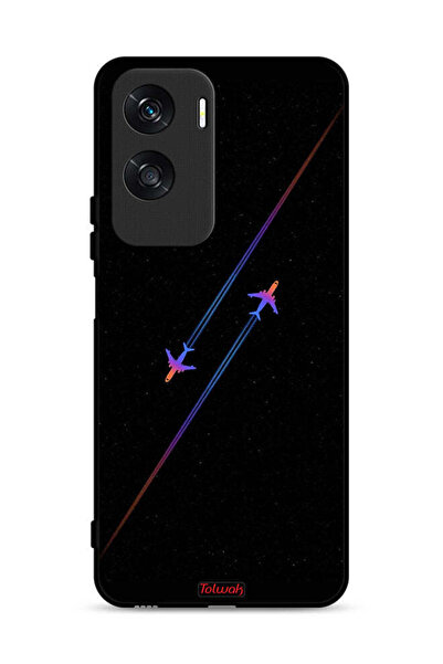 Tolwak غطاء حماية لهاتف Honor X50i 5G برسومات طائرات