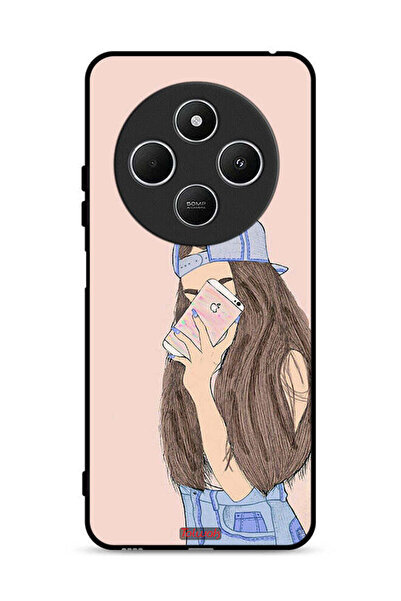 Tolwak غطاء حماية لهاتف Xiaomi Redmi 14C 4G لالتقاط صور سيلفي