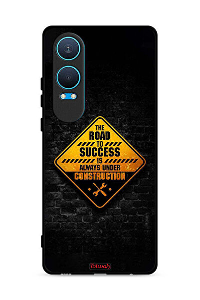 Tolwak غطاء حماية OnePlus Nord CE4 Lite 5G الطريق إلى النجاح دائمًا قيد الإنشاء