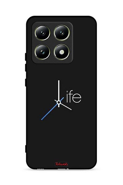 Tolwak Xiaomi 14T 5G Protective Case Cover Life Clock