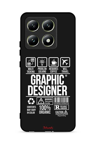 Tolwak Xiaomi 14T 5G Protective Case Cover Graphic Designer Sticker