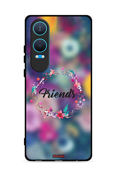 Tolwak غطاء حماية OnePlus Nord CE4 Lite 5G برسومات خاتم الأصدقاء والزهور