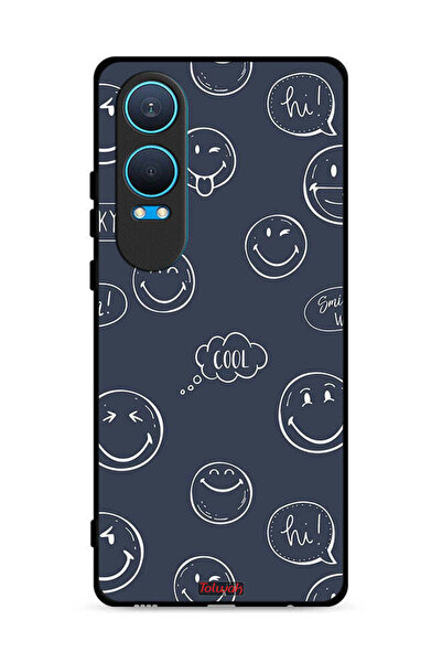 Tolwak غطاء حماية لهاتف OnePlus Nord CE4 Lite 5G برسومات Cool Faces