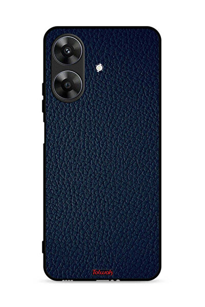 Tolwak غطاء حماية جلدي بنقشة لهاتف Realme Note 60 4G