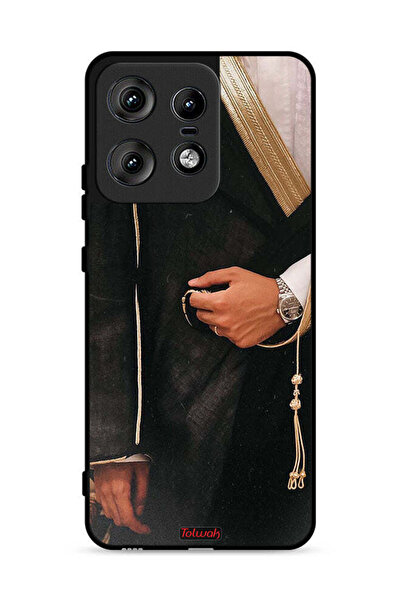 Tolwak غطاء حماية لهاتف موتورولا إيدج 50 برو 5G - تصميم عربي