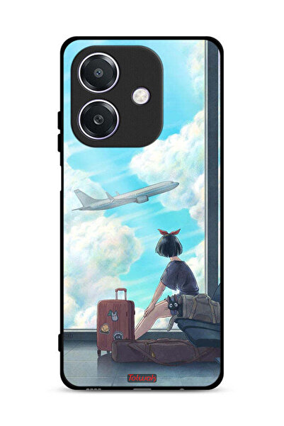 Tolwak غطاء حماية لهاتف Oppo A3 5G بتصميم فن السفر