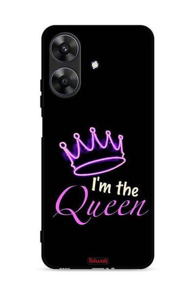 Tolwak غطاء حماية لهاتف Realme Note 60 4G أنا الملكة