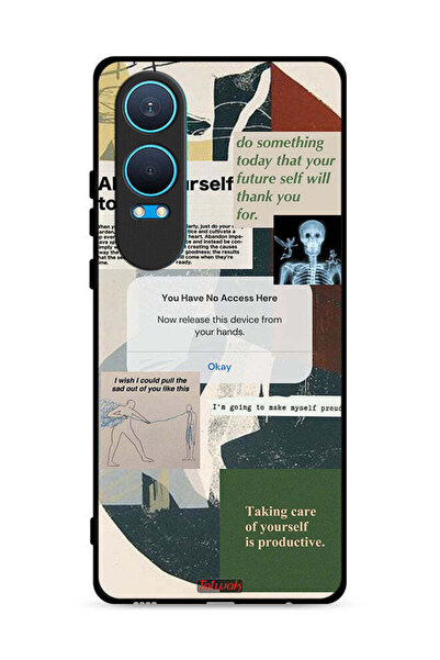 Tolwak غطاء حماية لهاتف OnePlus Nord CE4 Lite 5G اسمح لنفسك بالنمو