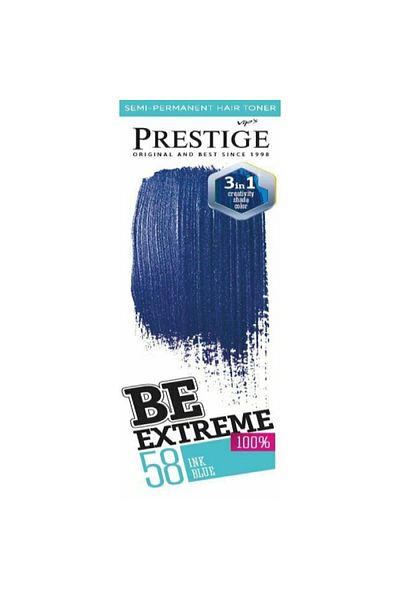 Prestige Vopsea de păr semipermanentă, albastru închis, 100 ml, Be Extreme