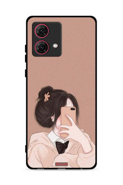 Tolwak غطاء حماية لهاتف موتورولا موتو جي 84 5 جي لالتقاط صور سيلفي