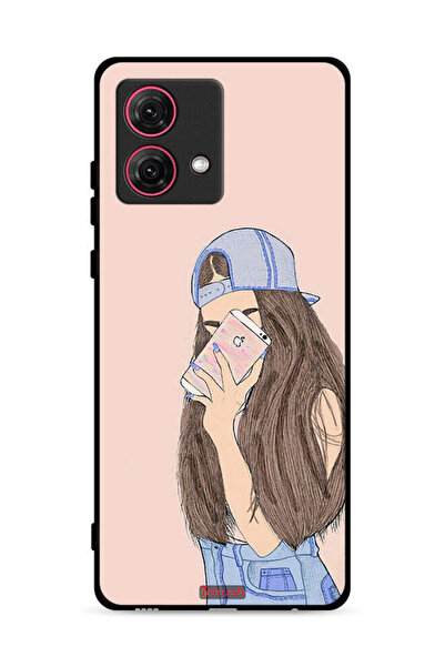 Tolwak غطاء حماية لهاتف موتورولا موتو جي 84 5 جي لالتقاط صور سيلفي